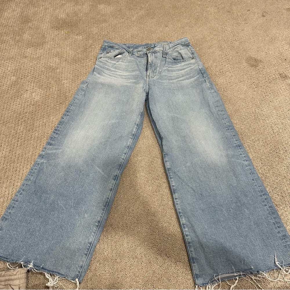 AG Saige Wide Leg Crop